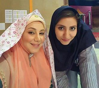 عکسهای بهنوش بختیاری با چادر