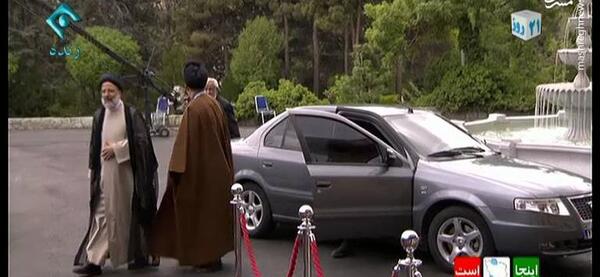 عکس ماشین رئیسی