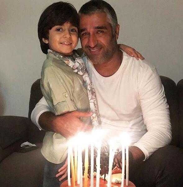 عکس فرزند پژمان جمشیدی