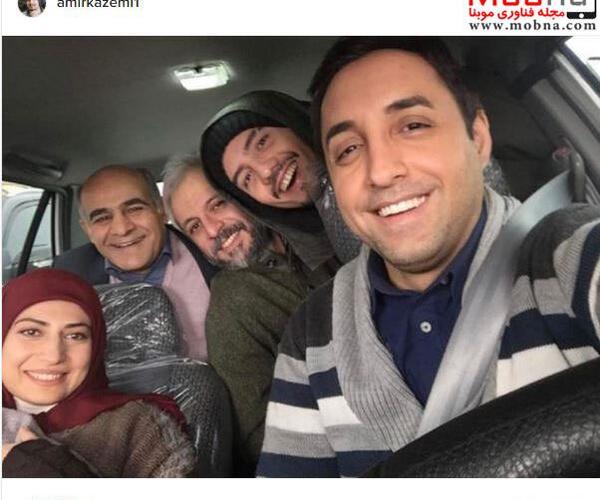 عکس ماشین امیرحسین رستمی