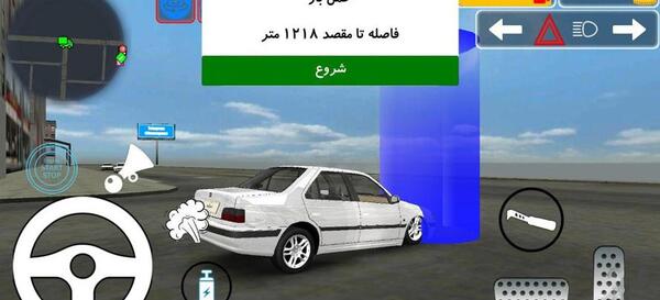 عکس ماشین زانتیا در بازی کلاچ