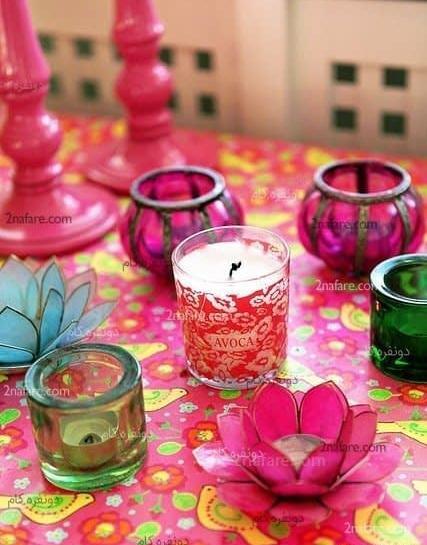 عکس مدل های شمع