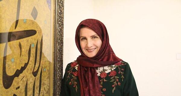 عکس زهرا سعیدی در ستایش