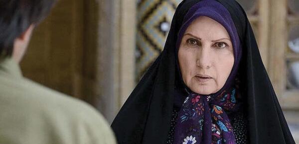 عکس زهرا سعیدی در ستایش