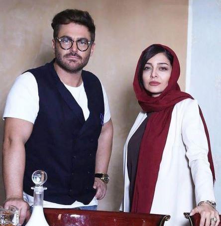 عکس ساره بیات با همسر واقعیش