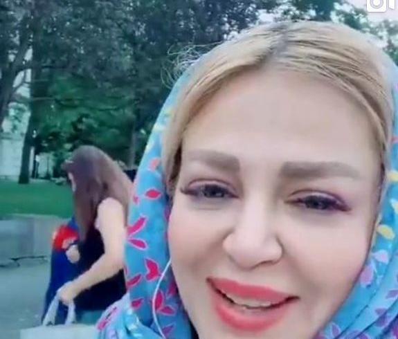 عکس بهاره رهنما در کانادا