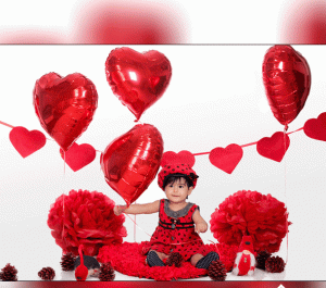 ایده عکس ولنتاین نوزاد