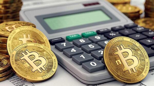 عکس ماشین حساب ارز دیجیتال