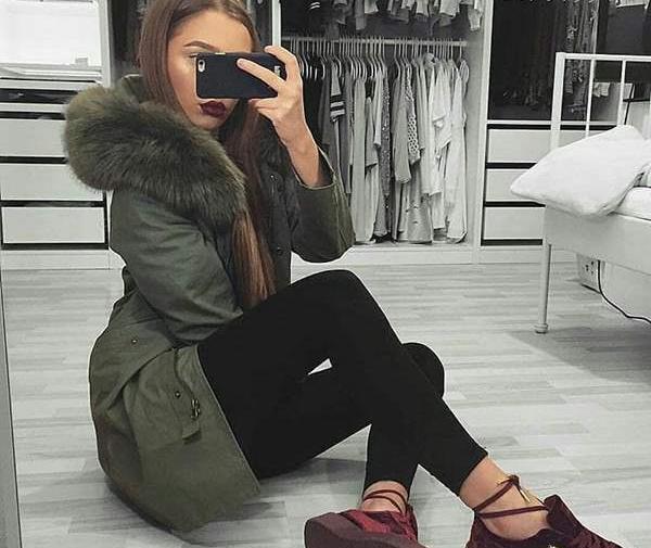 عکس مدل تیپ پاییزی دخترانه