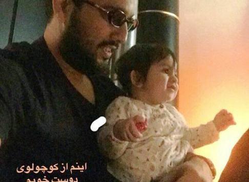 عکس فرزند حامد بهداد