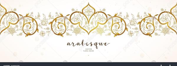 عکس وکتور حاشیه طلایی