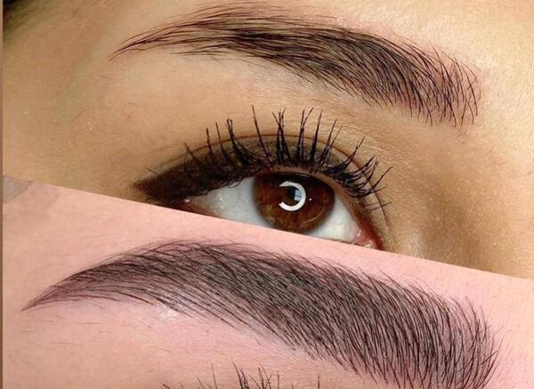 عکس مدل های فیبروز ابرو