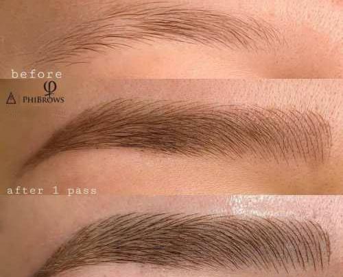 عکس مدل های فیبروز ابرو