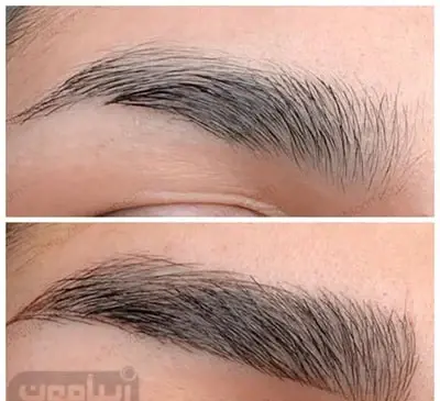 عکس مدل های فیبروز ابرو
