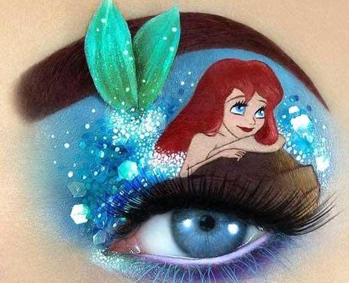 عکس مدل های سایه چشم