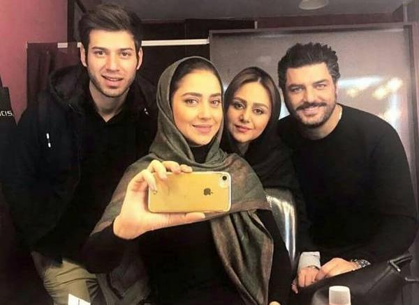 عکس سام درخشانی و الناز حبیبی