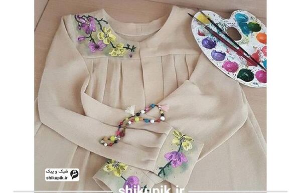 عکس ایده برای نقاشی لباس
