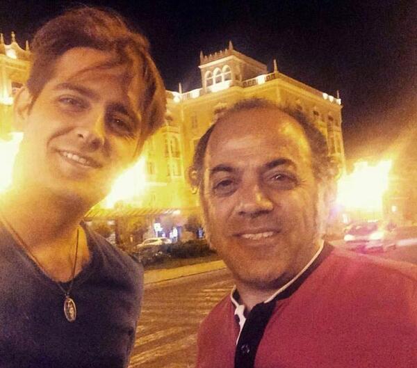 عکس امیرحسین ارمان در خارج