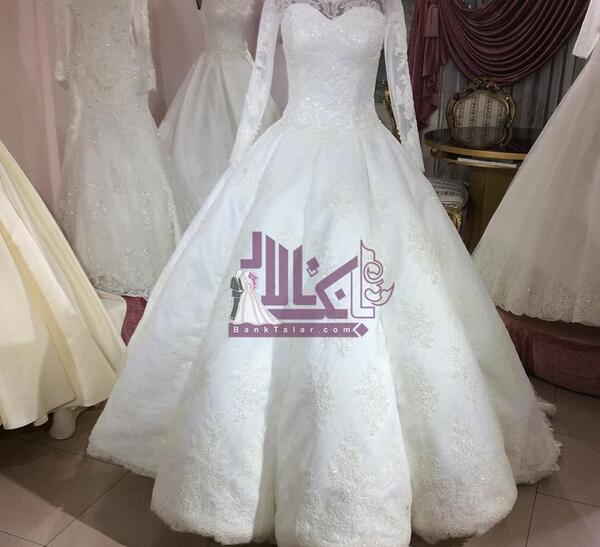 عکس نیکا فلاحی با لباس عروس