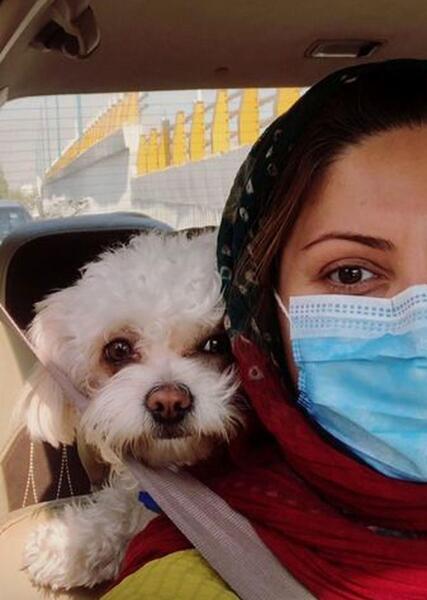 عکس لو رفته سولماز غنی