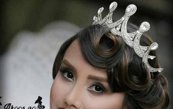 عکس تاج عروس ژله ای