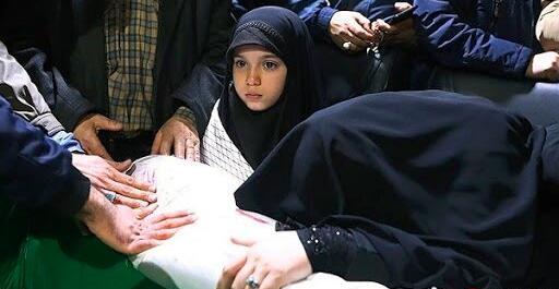 عکس روز دختر شهدای مدافع حرم