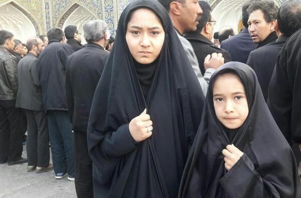 عکس روز دختر شهدای مدافع حرم
