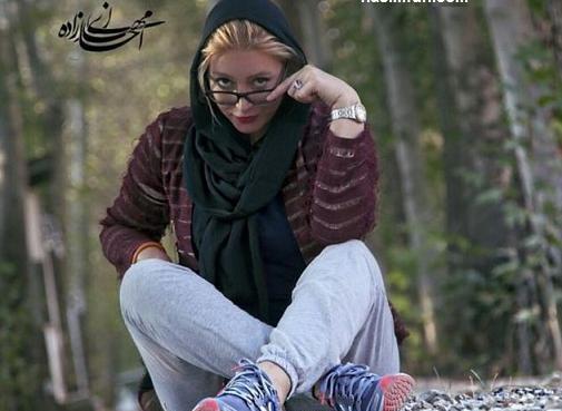 عکس فریبا نادری در کربلا