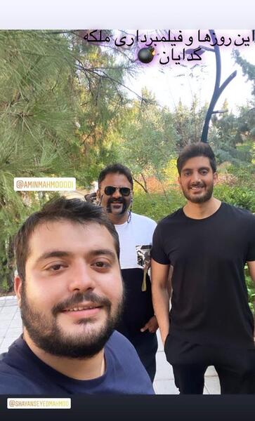 عکس فرزاد فرزین در سریال ملکه گدایان