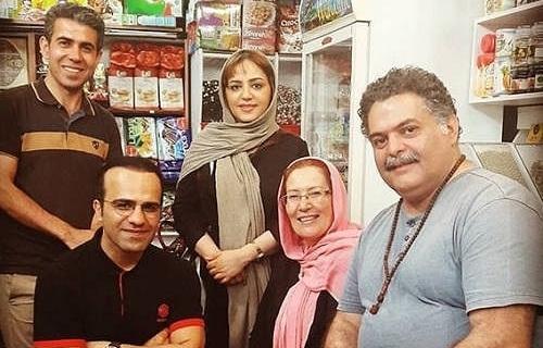 عکس صفا آقاجانی و همسرش