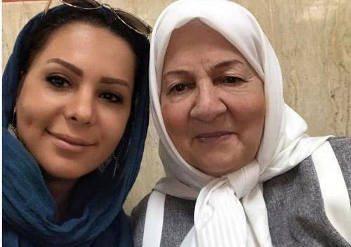 عکس فرزندان رابعه مدنی