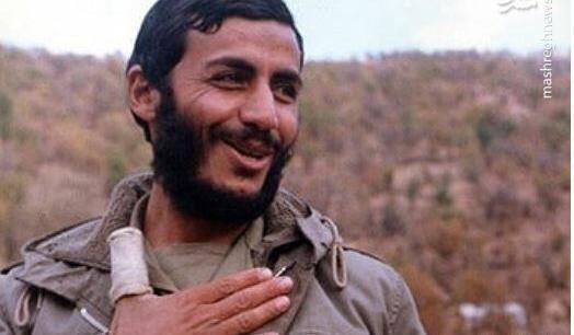 عکس شهید همت هنگام شهادت
