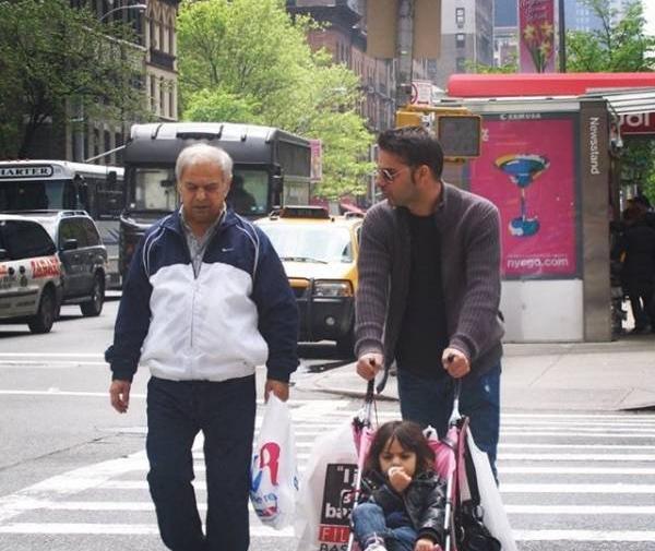 عکسهای پیمان معادی در نیویورک