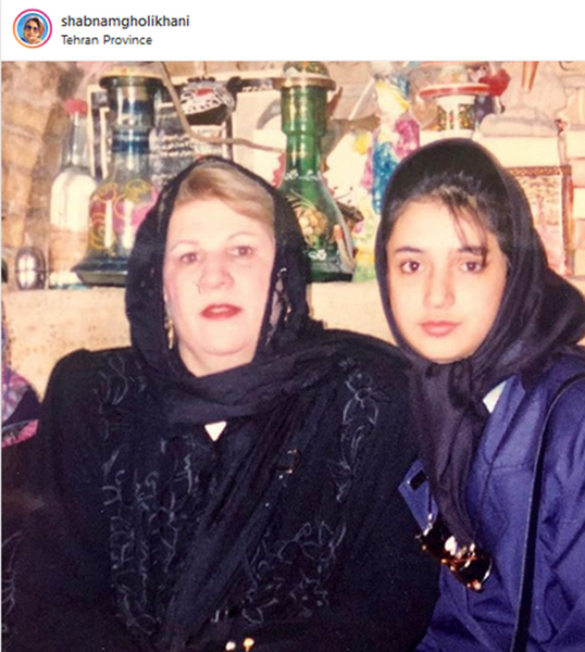 عکس شبنم قلی خانی قدیمی