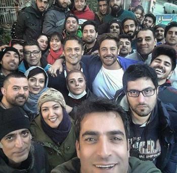 عکس ماشین پگاه در سریال عاشقانه
