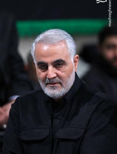 عکس سردار سلیمانی فاطمیه