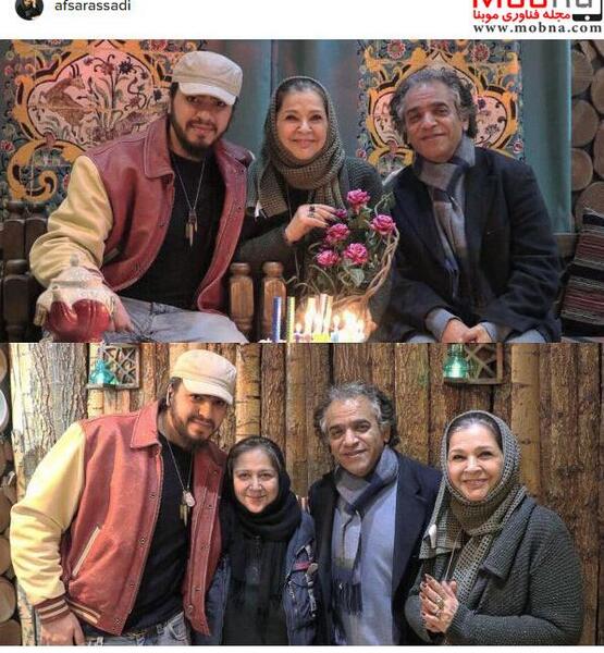 عکس همسر و فرزند شهره لرستانی