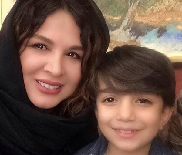 عکس همسر و فرزند شهره لرستانی