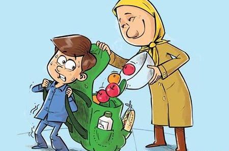 عکس نقاشی فانتزی غذای سالم