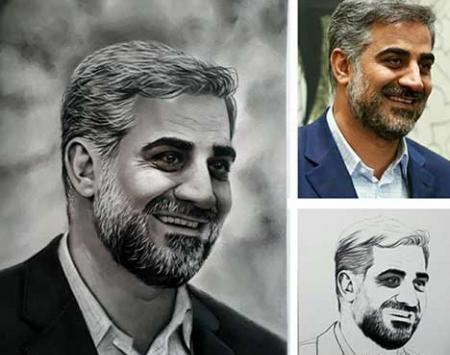 عکس نقاشی صورت قیمت