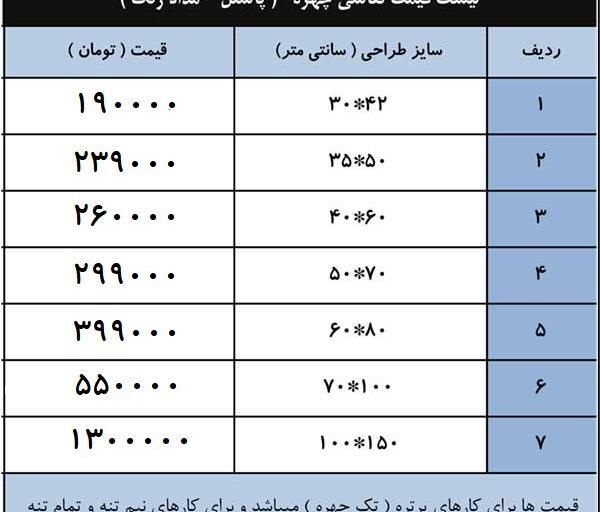 عکس نقاشی صورت قیمت
