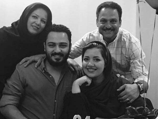 عکس حسین یاری و عروسش