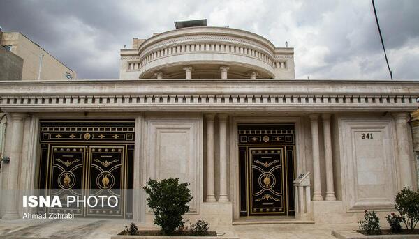 عکس تاج نمای رومی