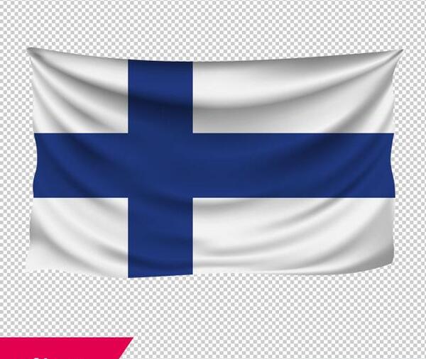 عکس پرچم فنلاند
