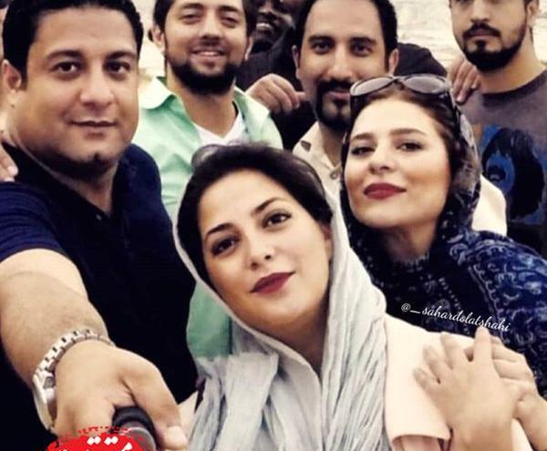 عکس طناز طباطبایی ساپورت