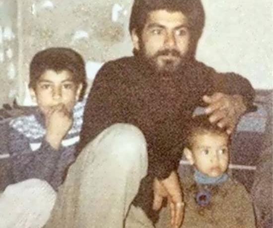 عکس حسین پاکدل در جوانی