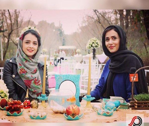 عکس های جدید بازیگران کنار سفره هفت سین