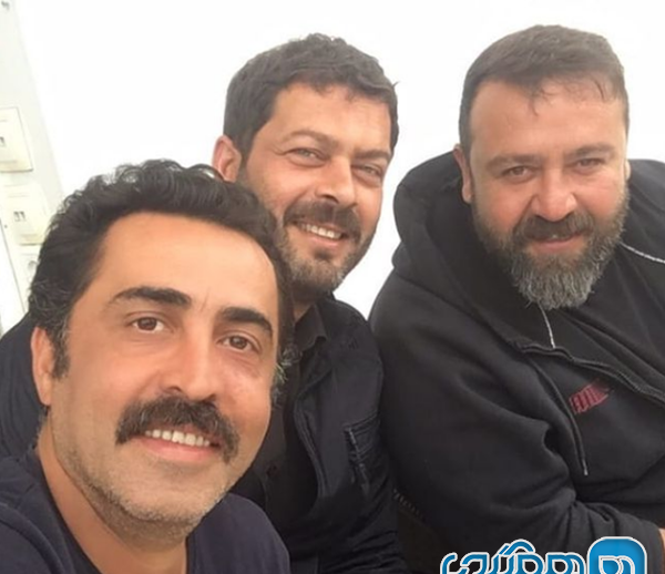 عکس بازیگران سریال افرا پشت صحنه