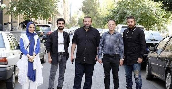 عکس بازیگران سریال افرا پشت صحنه