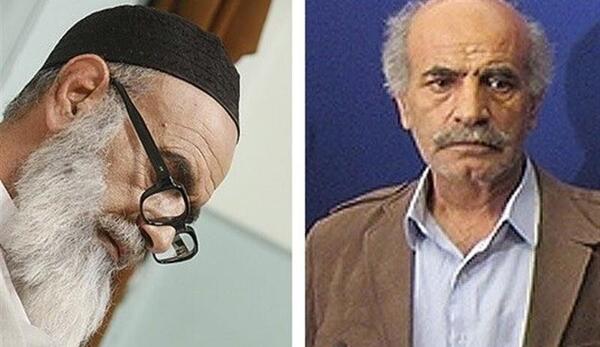 عکس جمشید هاشم پور در نقش امام خمینی